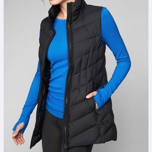 Athleta Responsible Down CYA Vest Black